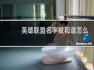 英雄联盟名字被和谐怎么改