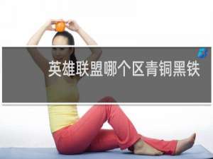 英雄联盟哪个区青铜黑铁人最多