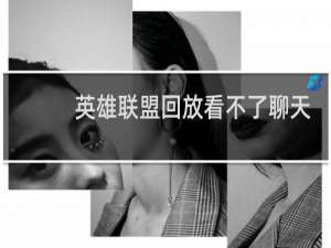 英雄联盟回放看不了聊天记录吗