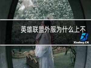 英雄联盟外服为什么上不去了