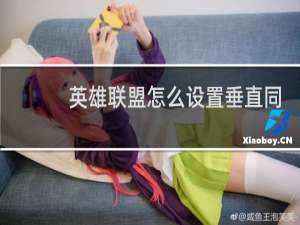 英雄联盟怎么设置垂直同步