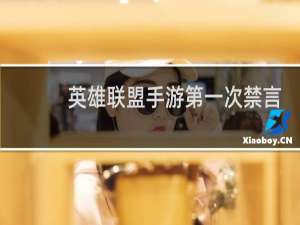 英雄联盟手游第一次禁言多长时间