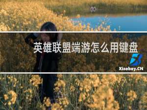 英雄联盟端游怎么用键盘升级技能