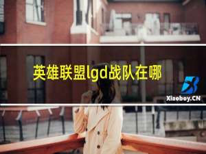 英雄联盟lgd战队在哪