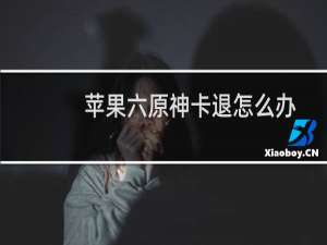 苹果六原神卡退怎么办