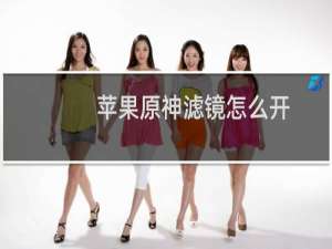 苹果原神滤镜怎么开