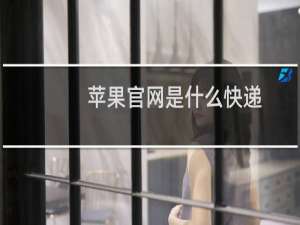 苹果官网是什么快递