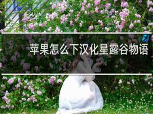 苹果怎么下汉化星露谷物语