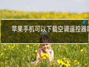 苹果手机可以下载空调遥控器吗