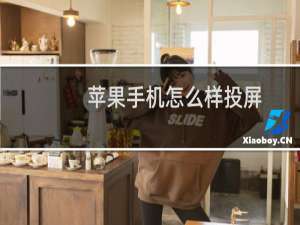 苹果手机怎么样投屏