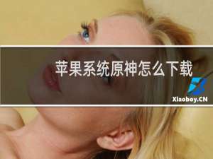 苹果系统原神怎么下载