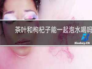茶叶和枸杞子能一起泡水喝吗