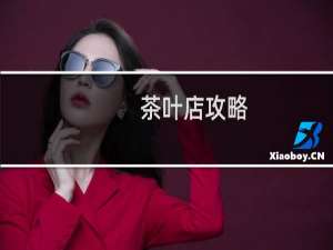 茶叶店攻略
