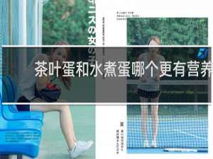 茶叶蛋和水煮蛋哪个更有营养