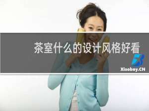 茶室什么的设计风格好看
