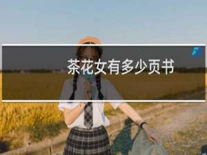 茶花女有多少页书