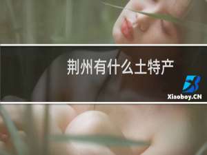 荆州有什么土特产