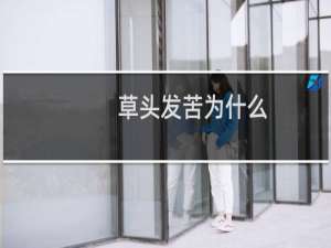 草头发苦为什么