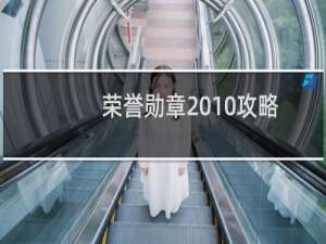 荣誉勋章2010攻略