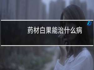 药材白果能治什么病