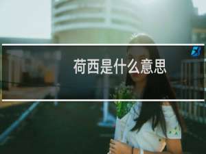 荷西是什么意思