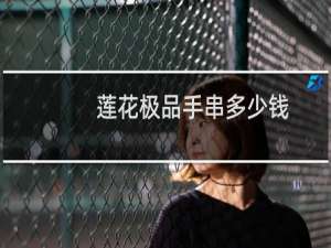 莲花极品手串多少钱