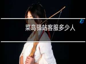 菜鸟驿站客服多少人