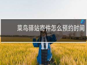 菜鸟驿站寄件怎么预约时间