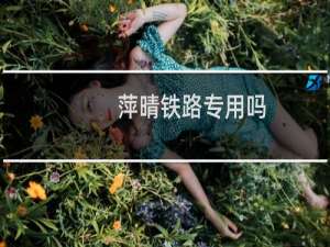 萍晴铁路专用吗