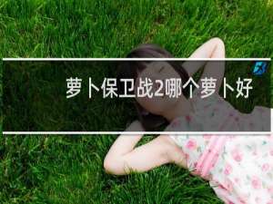 萝卜保卫战2哪个萝卜好