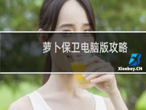 萝卜保卫电脑版攻略