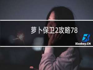 萝卜保卫2攻略78