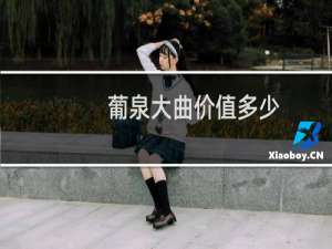 葡泉大曲价值多少