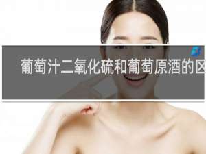葡萄汁二氧化硫和葡萄原酒的区别