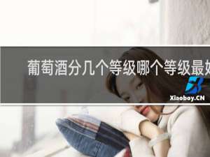 葡萄酒分几个等级哪个等级最好