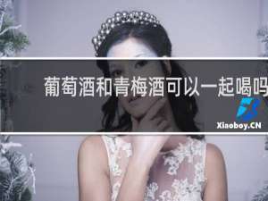 葡萄酒和青梅酒可以一起喝吗