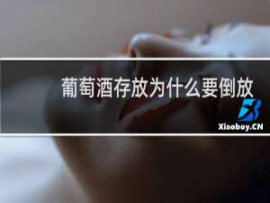 葡萄酒存放为什么要倒放