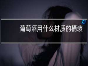 葡萄酒用什么材质的桶装