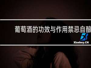 葡萄酒的功效与作用禁忌自酿