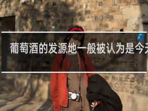 葡萄酒的发源地一般被认为是今天的( )