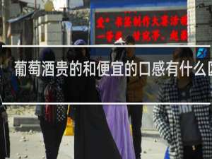 葡萄酒贵的和便宜的口感有什么区别