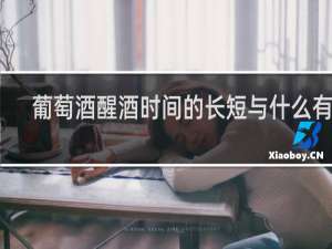 葡萄酒醒酒时间的长短与什么有关
