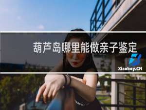 葫芦岛哪里能做亲子鉴定