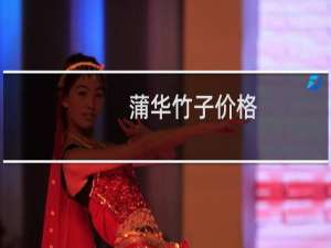 蒲华竹子价格