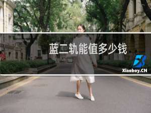 蓝二轨能值多少钱