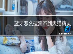 蓝牙怎么搜索不到天猫精灵