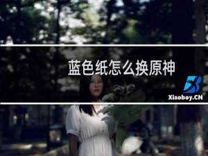 蓝色纸怎么换原神