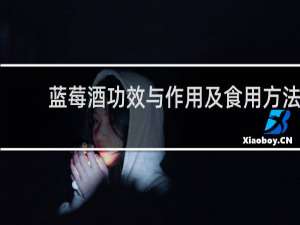 蓝莓酒功效与作用及食用方法