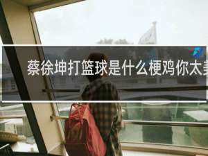 蔡徐坤打篮球是什么梗鸡你太美