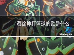 蔡徐坤打篮球的歌是什么